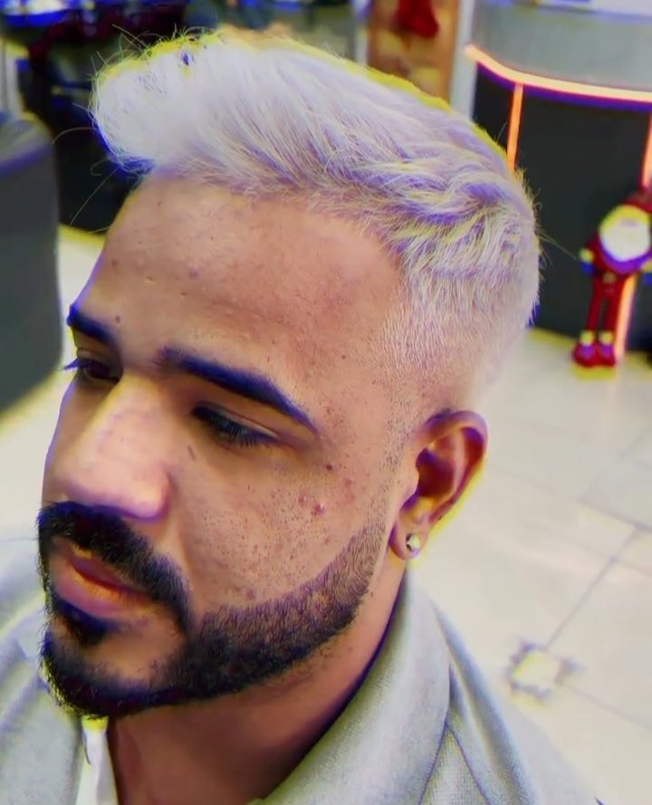 Cabello platinado
